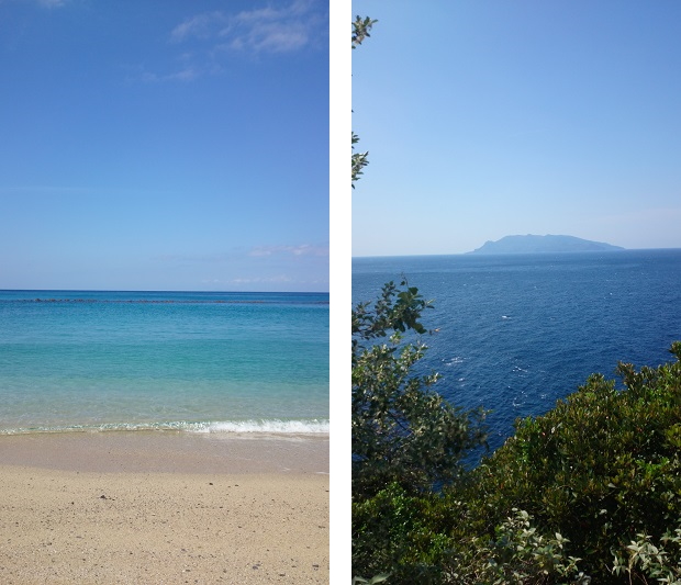 屋久島の海の素晴らしい景色