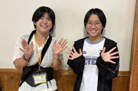 屋久島スクーリングを通して成長してきた二人